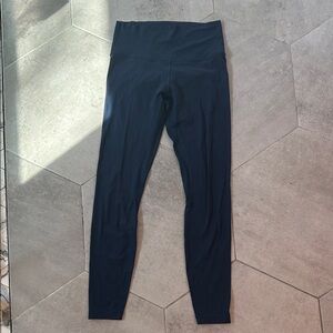 Lululemon butter soft Navy High-Waisted Leggings size 6
